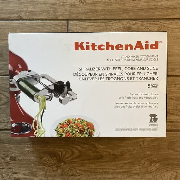 Kitchen Aid Spiralizer With Peel, Core, And Slice - Picture 1 of 5